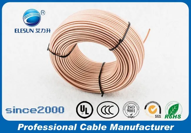 Good Quality Coaxial Cable RG142 High Temperature Ptfe Insulation And Fep Jacket